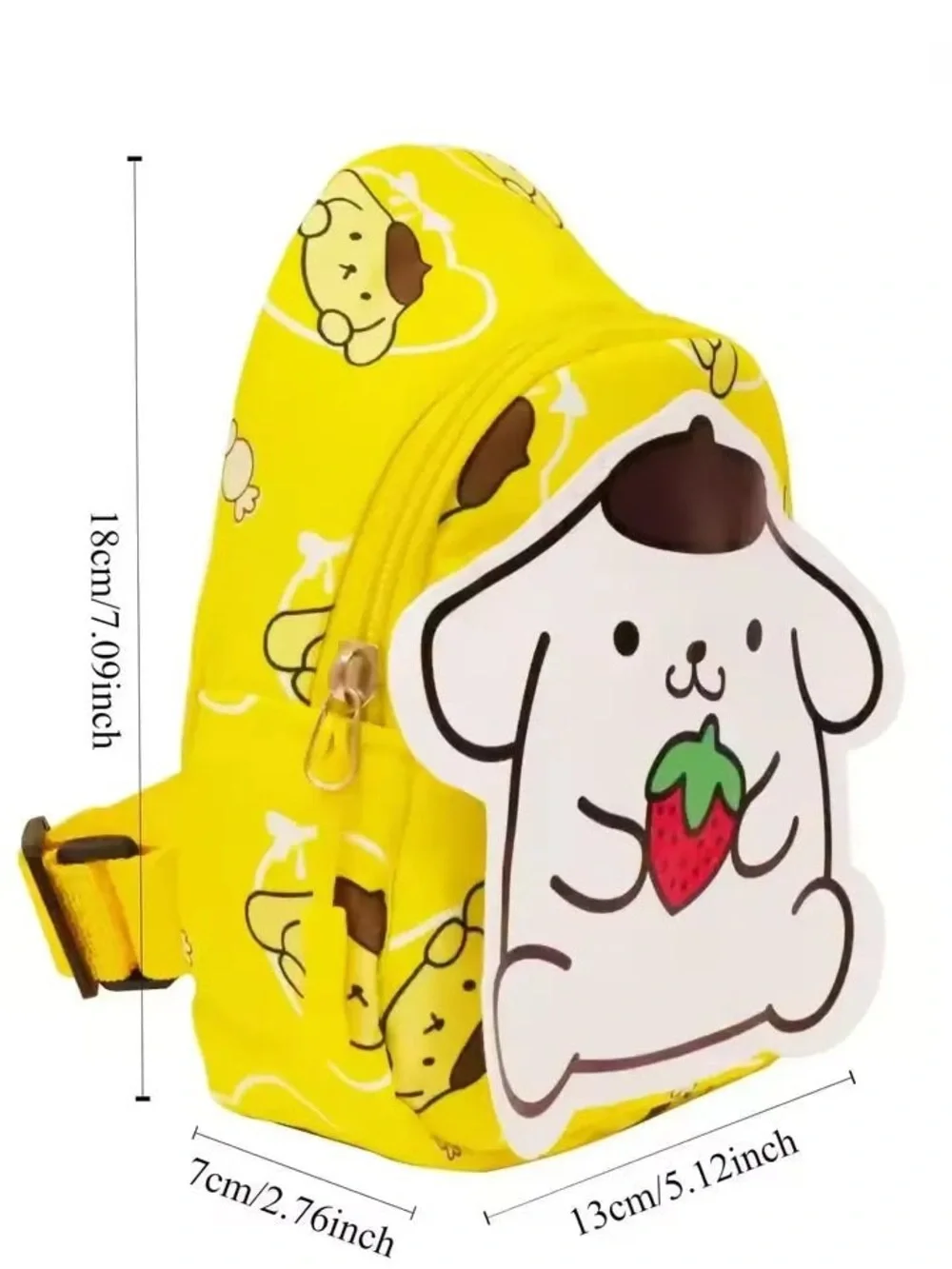 Sanrio Pochacco crossbody chest bag